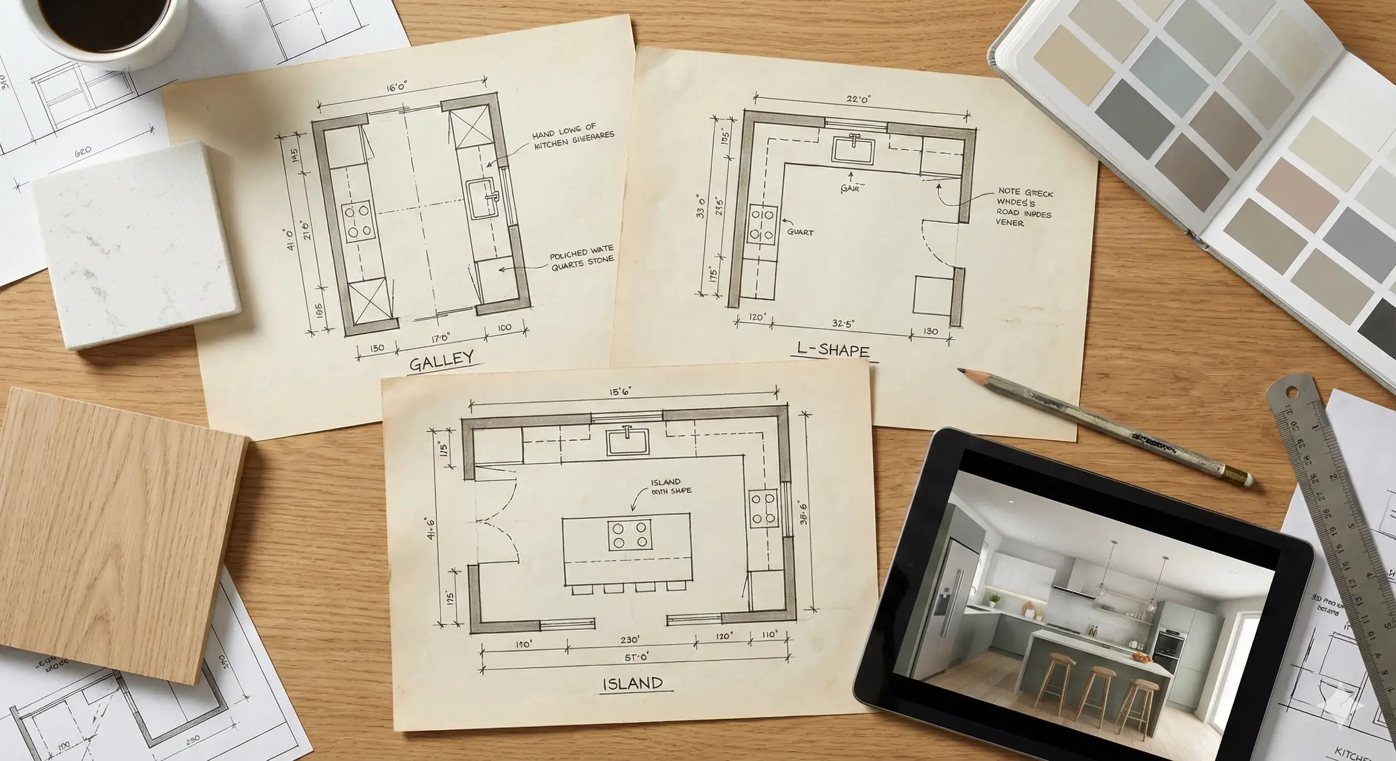 Determining the Perfect Kitchen Layout: Wet vs. Dry & The Golden Triangle