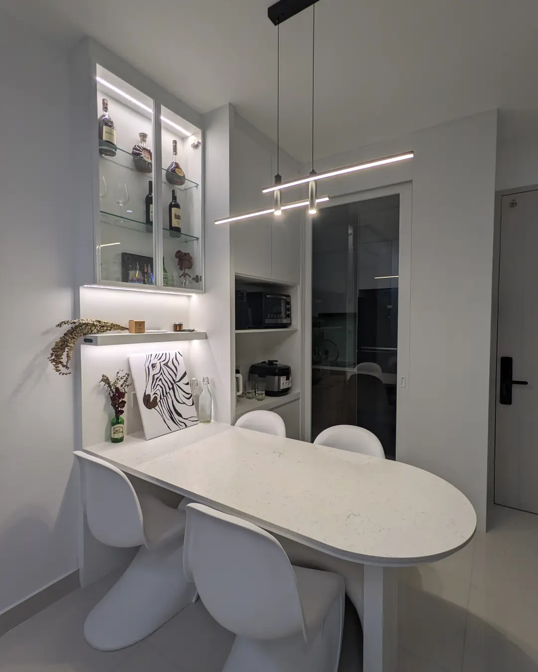 After: Dining corner, Residensi Far East, Kuala Lumpur