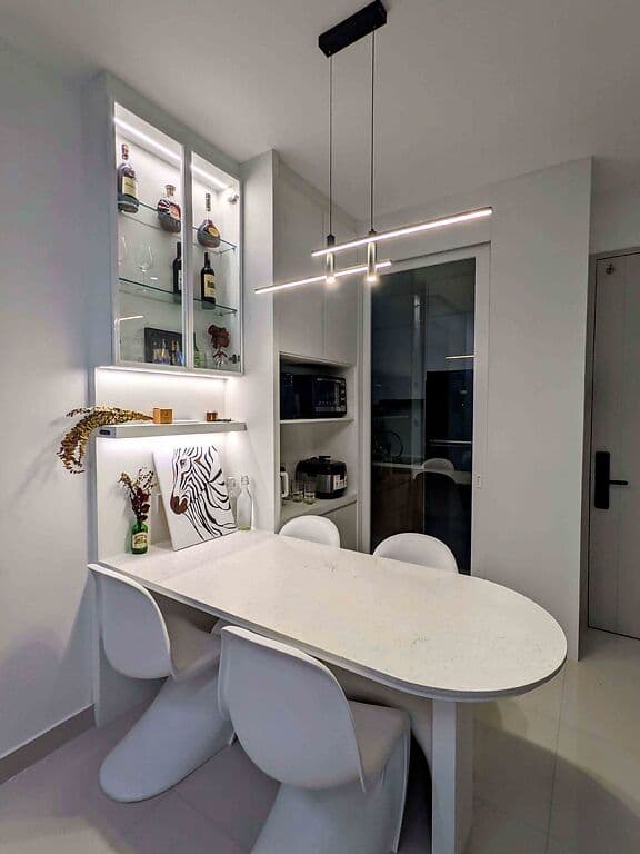 Dining area - Interior Design by Fatt Interior