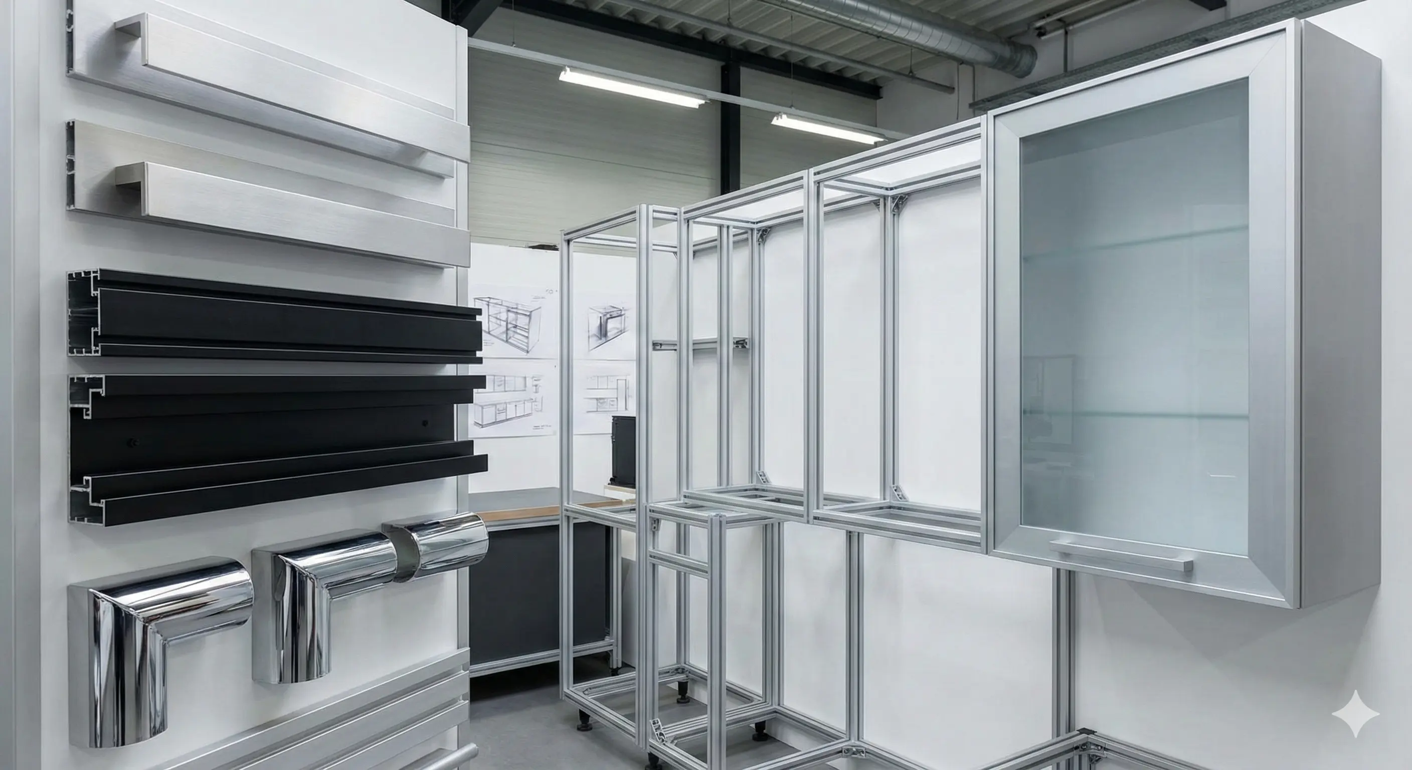 Aluminium Cabinet Section