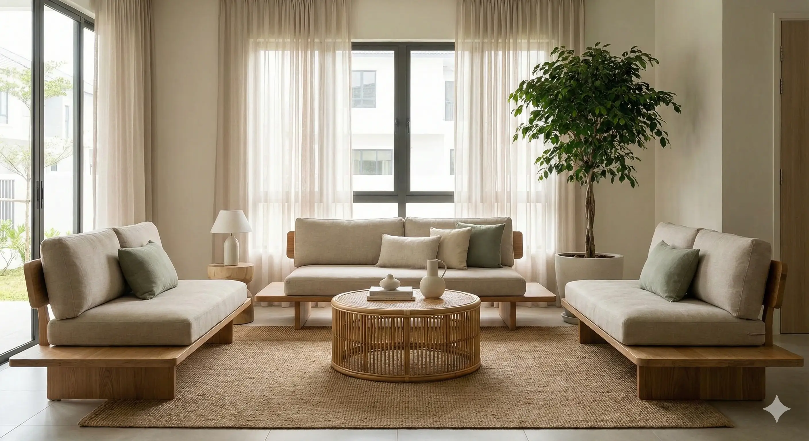 Japandi Style Living Room