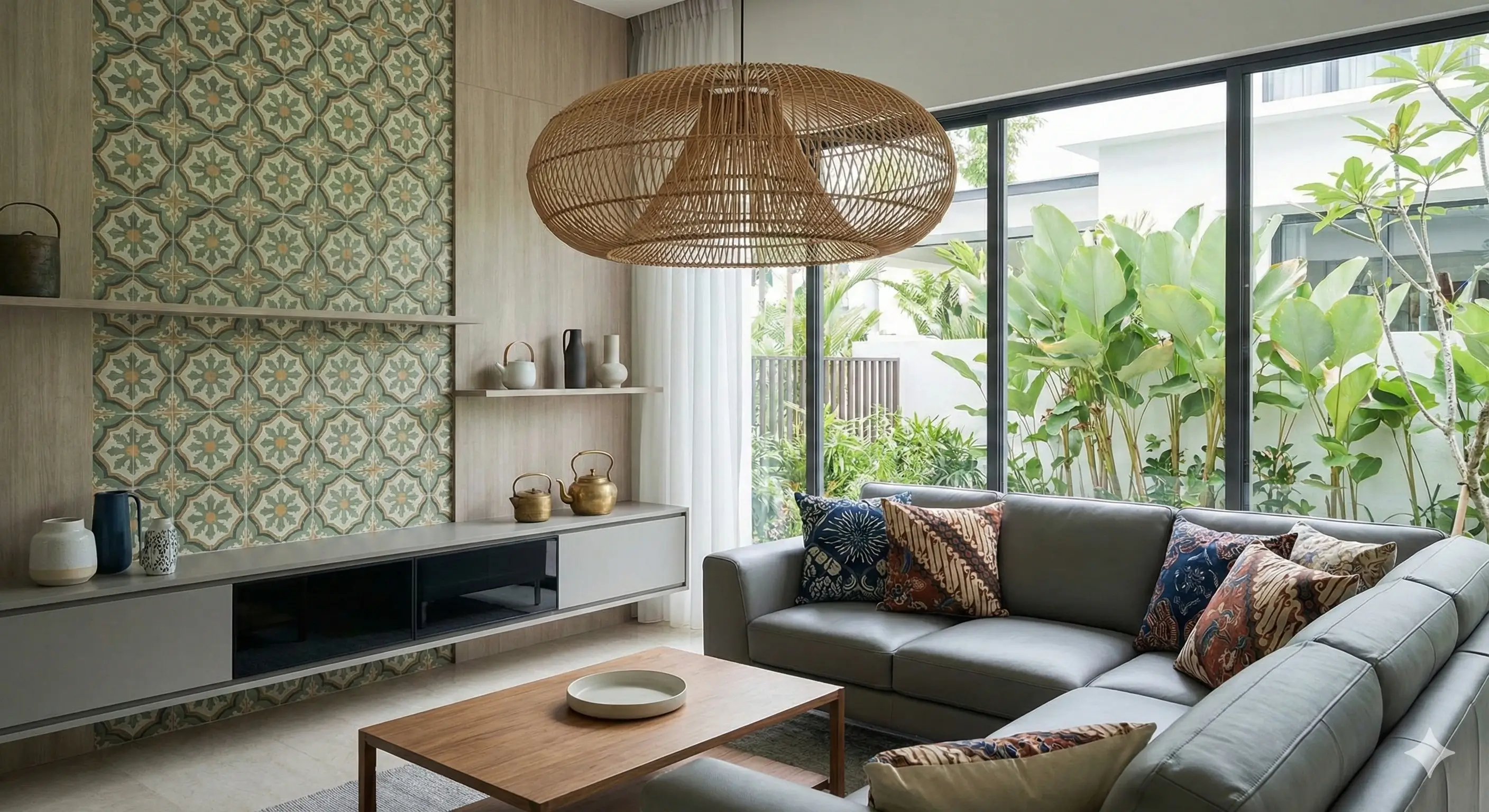 Modern Malaysian Fusion Dining Area